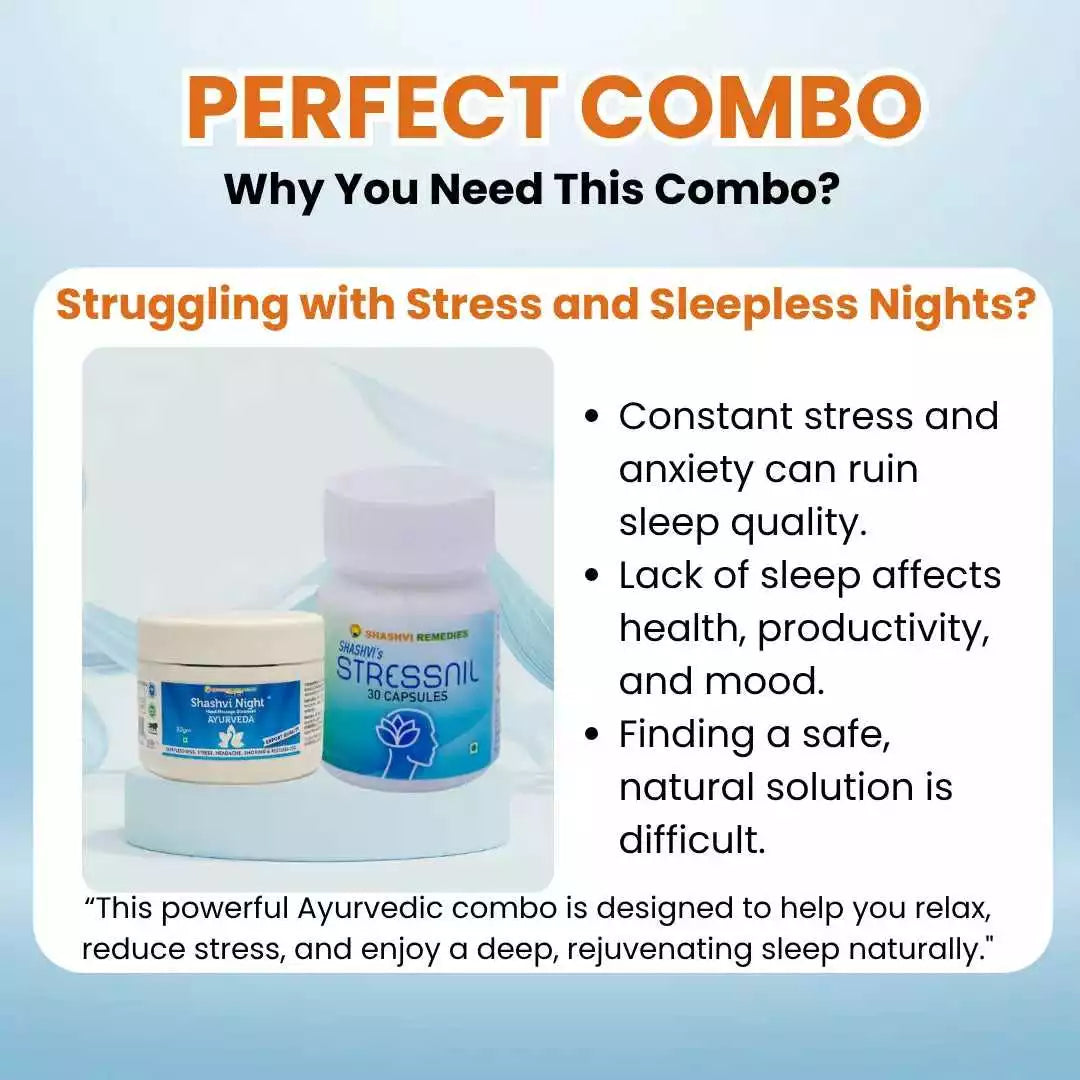 Shashvi Night ointment - best sleep solution
