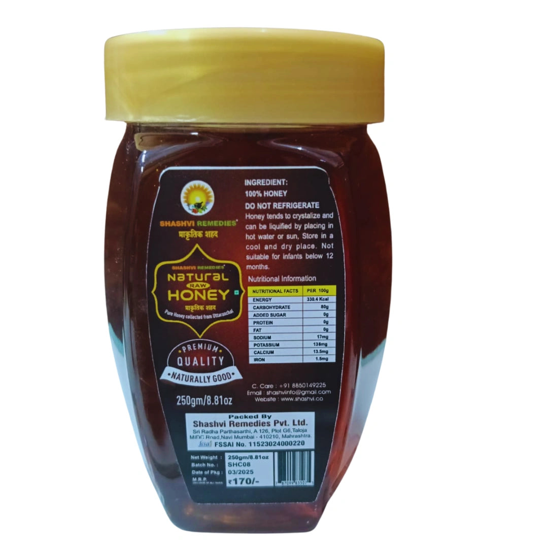 Shashvi Natural Raw Honey-Nature's Potent Remedy