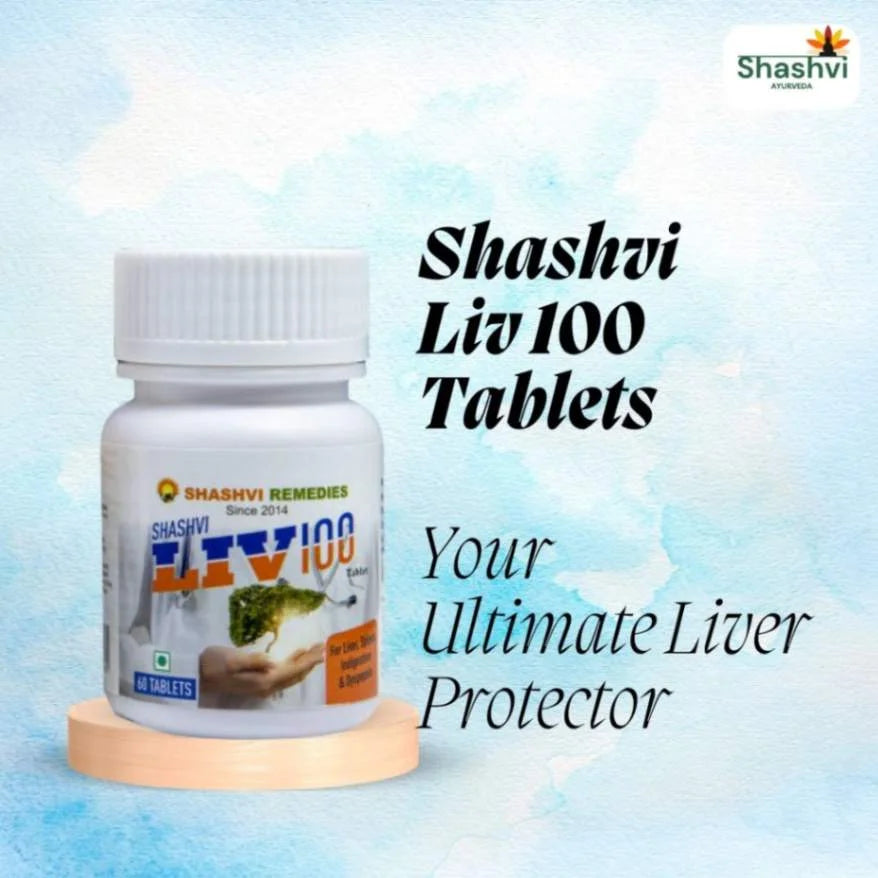 Shashvi Liv-100 Tablets- Elevate Your Liver Wellness - Shashvi Ayurveda
