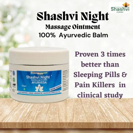 Shashvi Night Ointment: India's First Sleep-Care Savior! - Shashvi Ayurveda