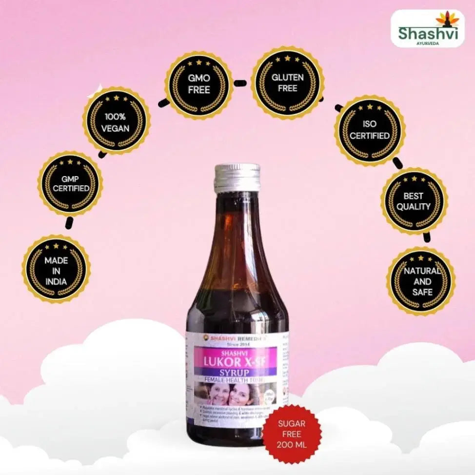Shashvi Lukor x Syurp Sugar-Free: Your Natural Solution of Irregular Periods - Shashvi Ayurveda