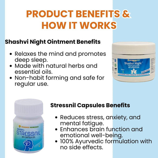 Benefits of Natural Sleep & Stress Relief Combo