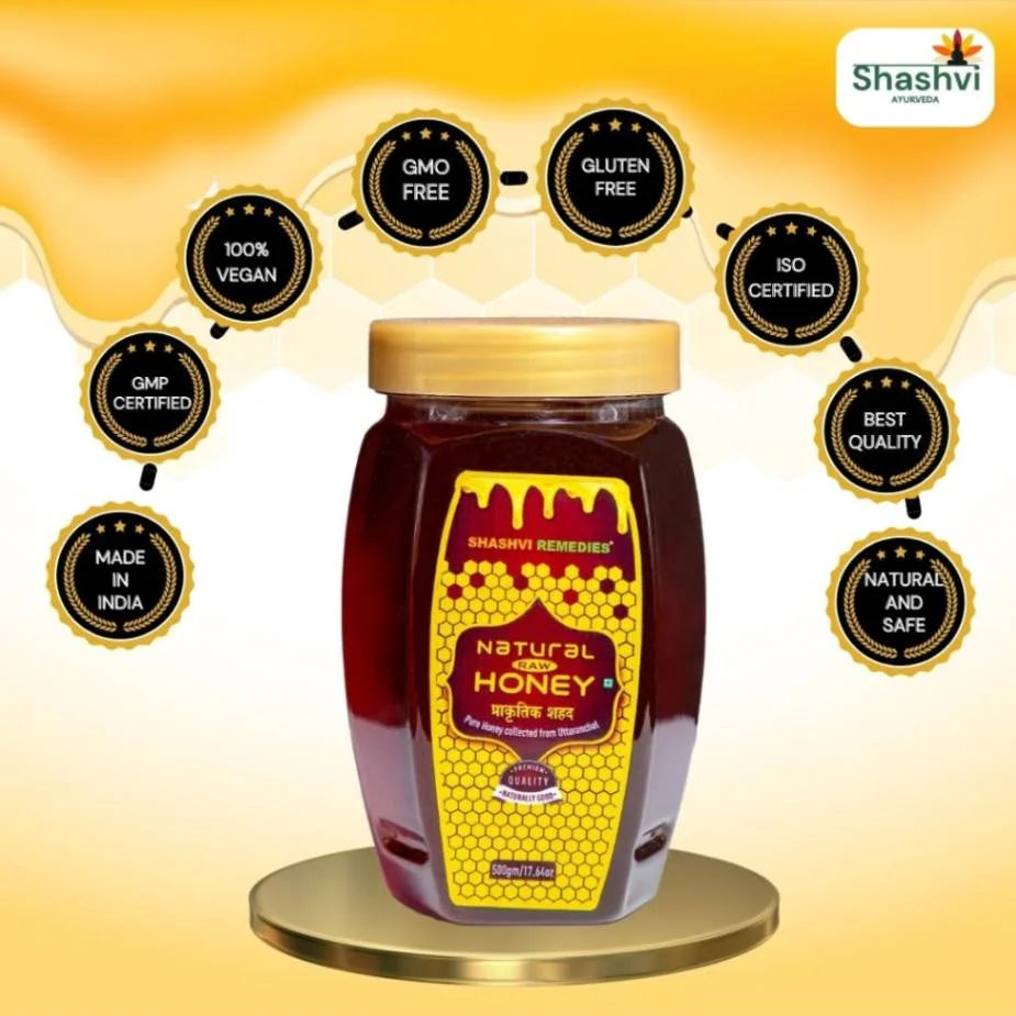 Shashvi Natural Raw Honey-Nature's Potent Remedy - Shashvi Ayurveda