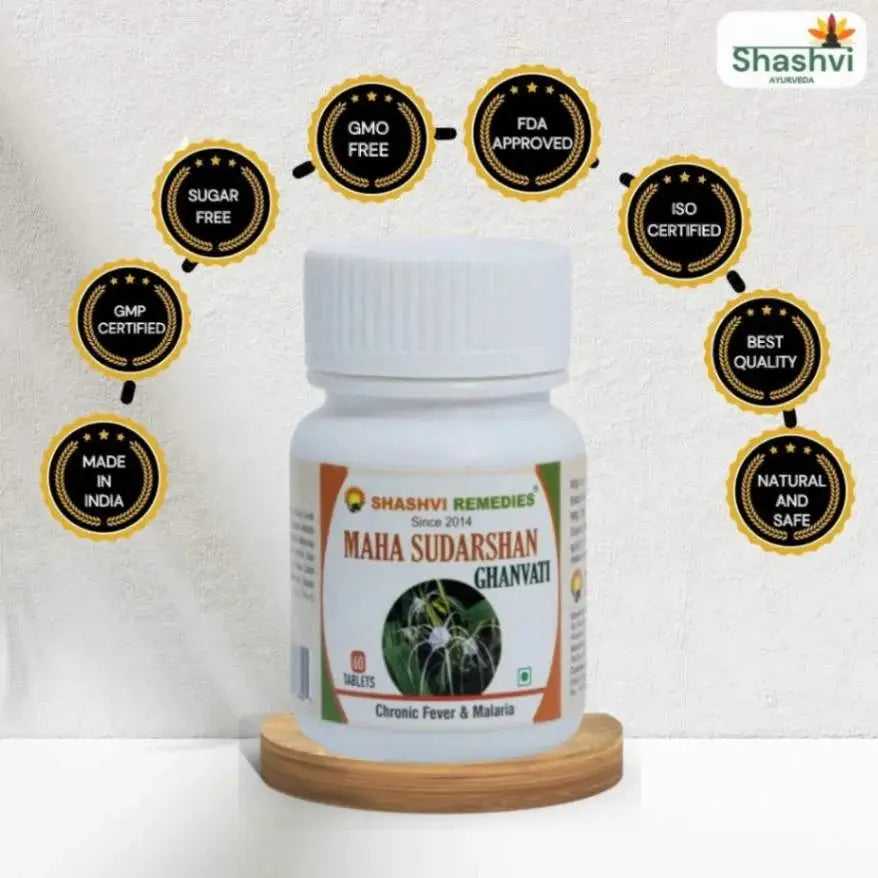 Shashvi Mahasudarshan Vati-Beat the High Fever with Nature’s Touch - Shashvi Ayurveda