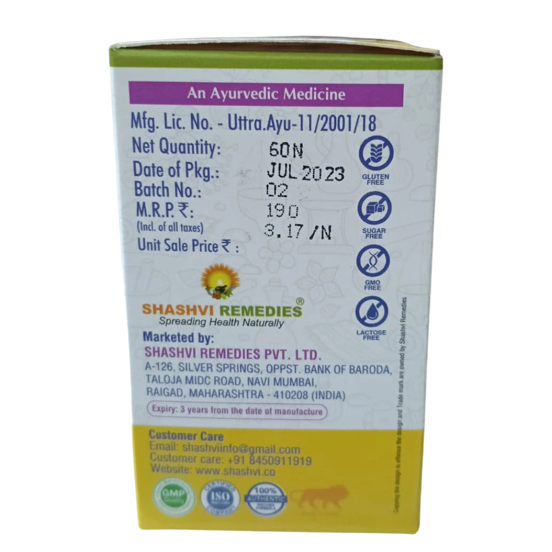 Shashvi Kaunch Beej Extract Tablets – Ayurvedic Vitality, Stamina & Wellness Booster for Men