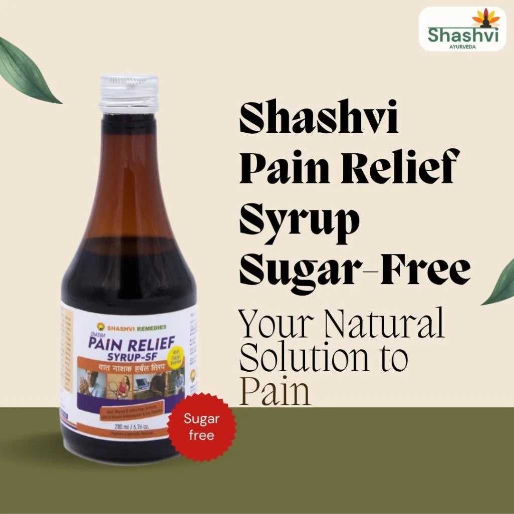 "Best herbal pain relief syrup for arthritis, inflammation, and vata disorders – enriched with natural ingredients like guggal, suranjan, and nirgundi.