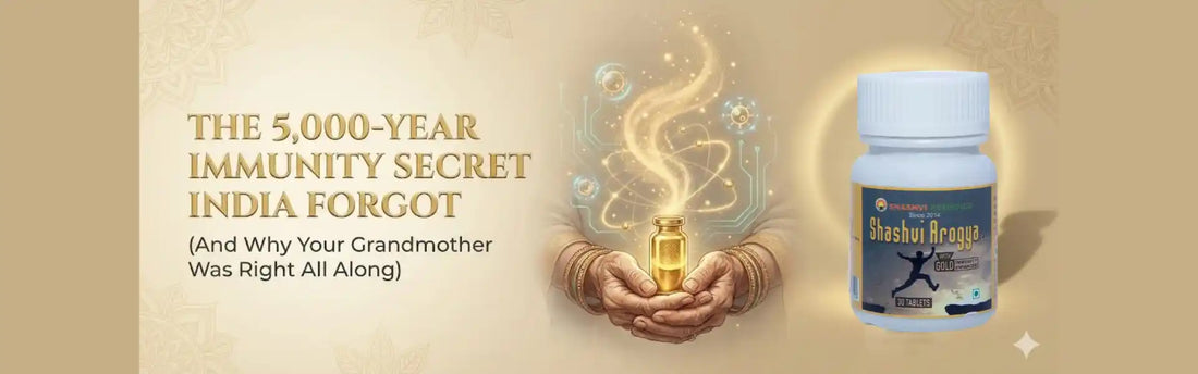 Why ancient India stayed resilient against disease—and how you can use this 'Gold Standard' of immunity today. with Shashvi Arogya Gold 