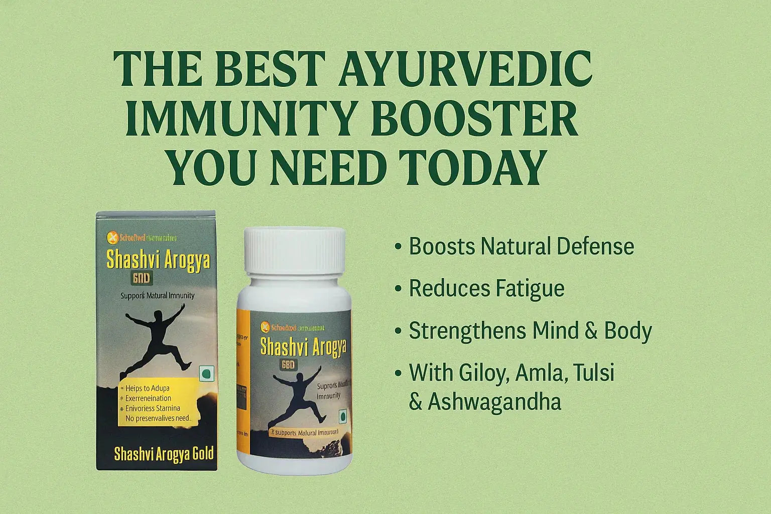 🛡️ Shashvi Arogya Gold: The Best Ayurvedic Immunity Booster You Need Today - Shashvi Ayurveda