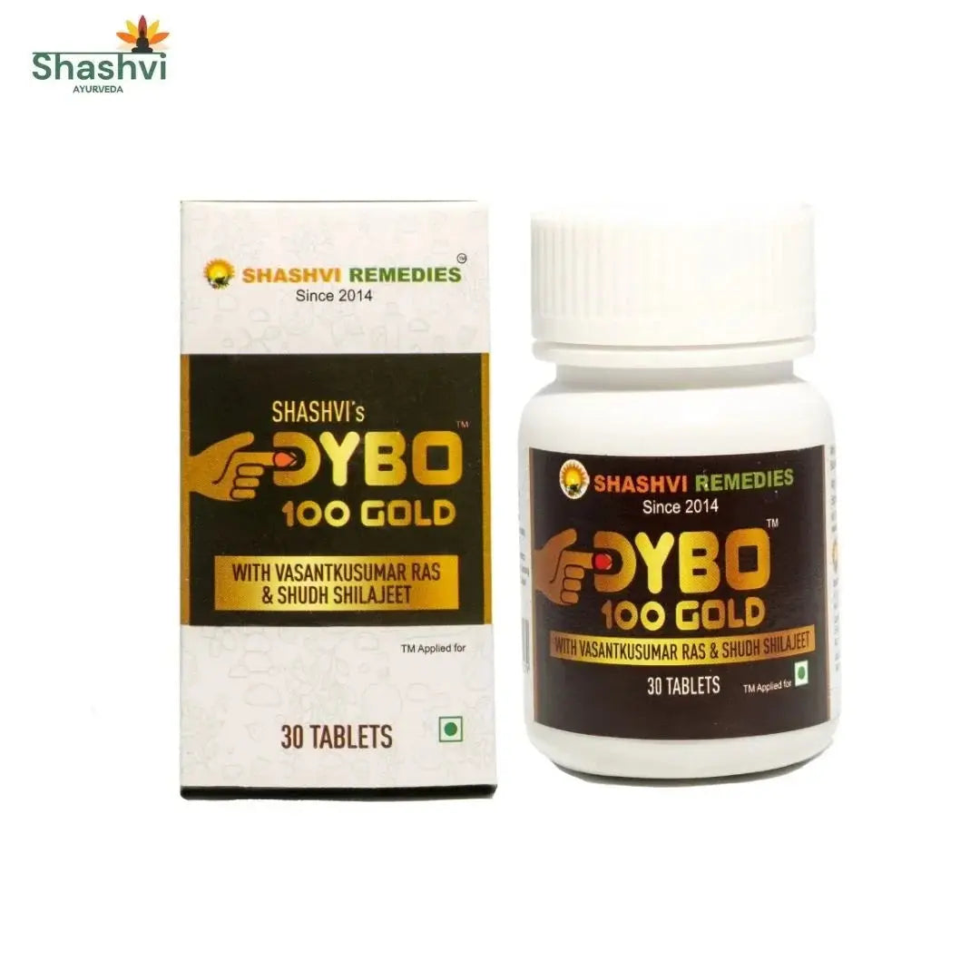Regain Control Over Diabetes with Shashvi Dybo-100 Gold Tablets - Shashvi Ayurveda