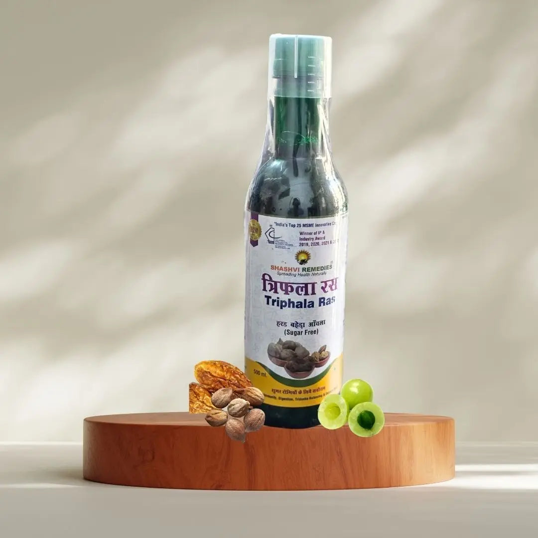 🌿 The Ayurvedic Secret for Diabetics: Shashvi Triphala Ras for Gut & Glucose Health - Shashvi Ayurveda