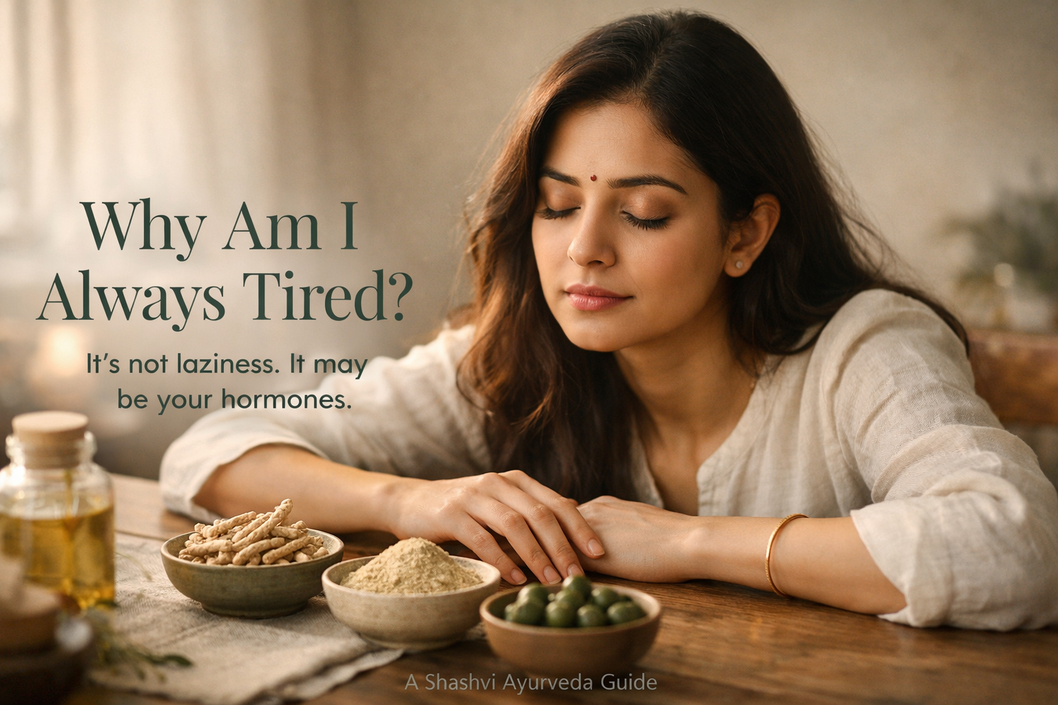 Why Am I Always Tired? Understanding Female Fatigue Through Ayurveda
