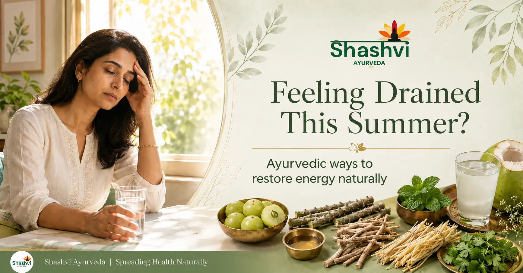 Best Ayurvedic Ways to Beat Summer Fatigue Naturally