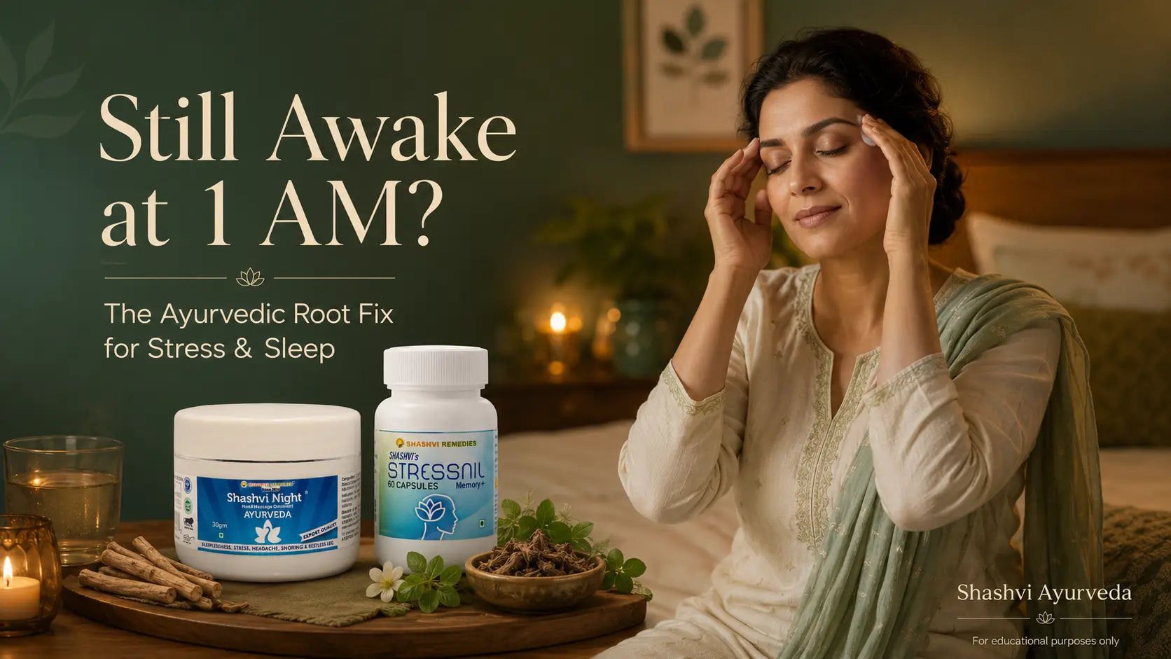 Best Ayurvedic Medicine for Stress & Better Sleep in India (2026)