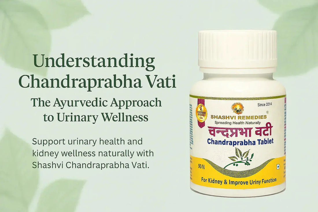 Understanding Chandraprabha Vati: The Ayurvedic Way to Support Urinary Wellness - Shashvi Ayurveda