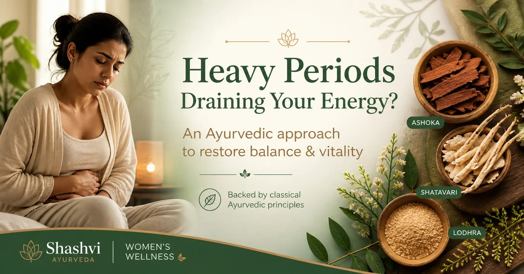Ayurvedic relief for menstrual discomfort