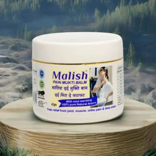 Shashvi Malish Balm (Pain Mukti Balm): A Natural Solution for Pain Relief by Shashvi Ayurveda - Shashvi Ayurveda