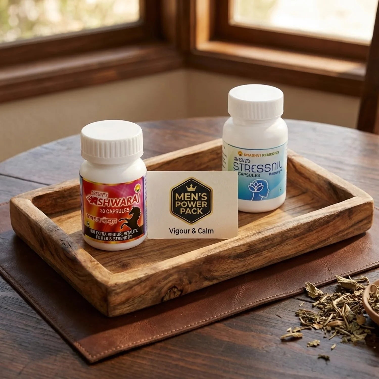 Shashvi Men's Power Pack: Strength, Calm & Performance Bundle