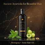 Shashvi Luxe Hair Oil with Bhringraj & Amla | Ayurvedic Hair & Scalp Nourishing Oil