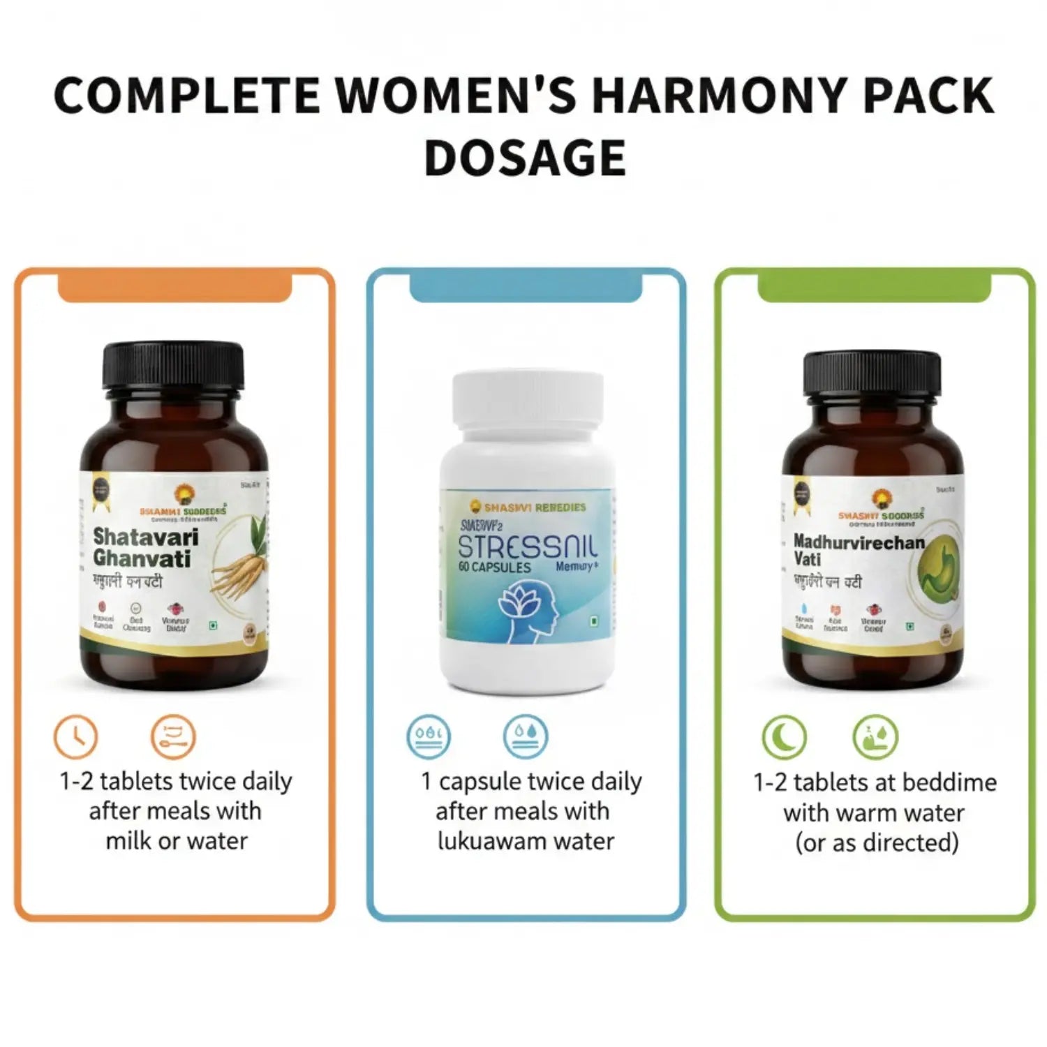 Shashvi Women's Hormonal Harmony Pack | Natural Balance Support