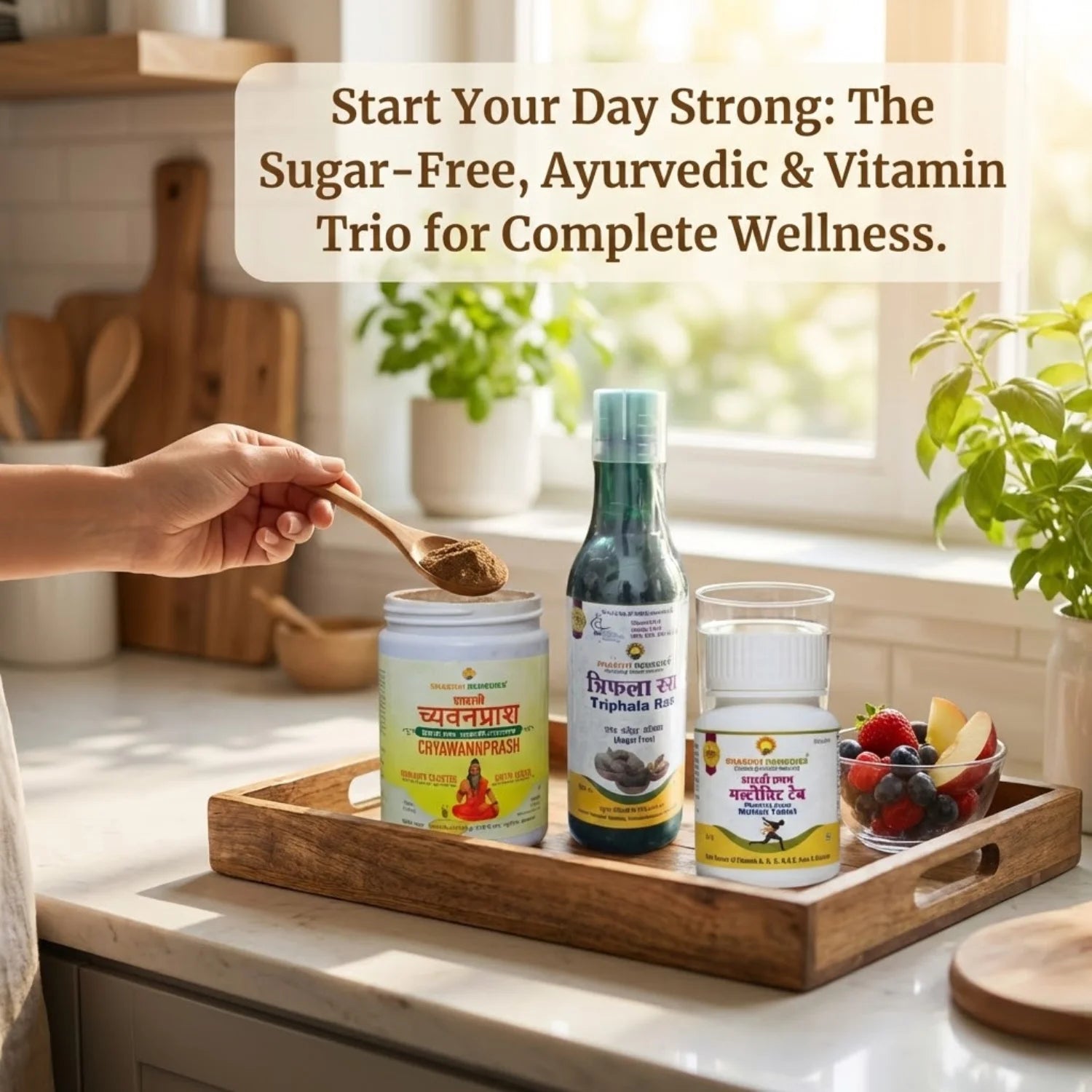 Good Morning Wellness Ritual - Complete Ayurvedic Pack