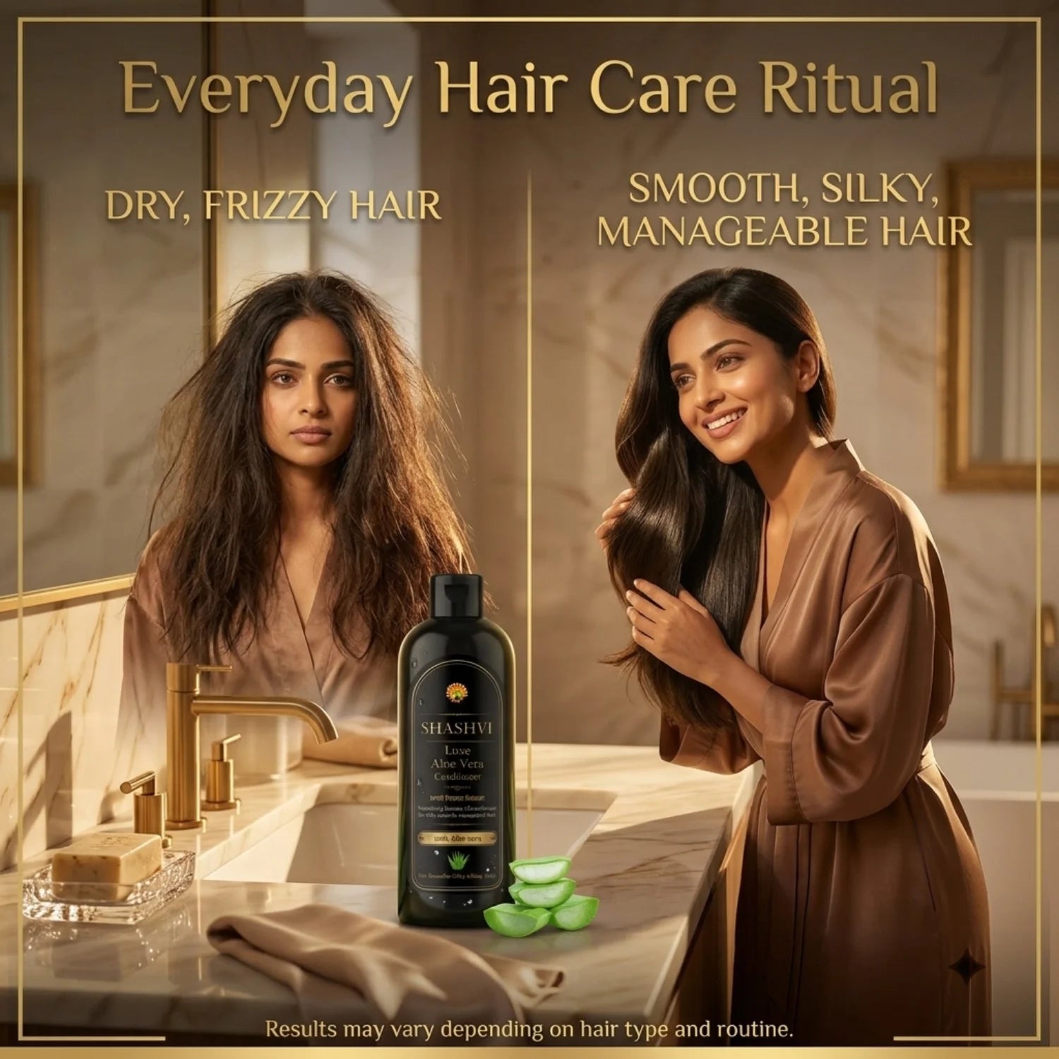 Shashvi Luxe Aloe Vera Hair Conditioner | Nourishing Conditioner for Soft, Smooth & Manageable Hair