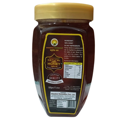 Shashvi Natural Raw Honey-Nature's Potent Remedy