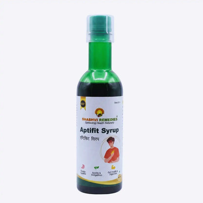 Shahnai Remedies Aptifit Syrup bottle on a white background