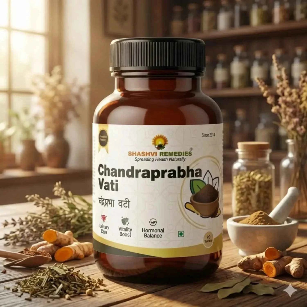 Shashvi Chandra Prabha Vati 250mg | Urinary Wellness Support