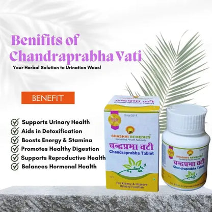 Shashvi Chandraprabha Vati – Herbal Relief for Urinary Issues
