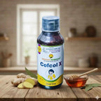 Shashvi Cofcol X Syrup – Herbal Cough Relief – 100ml