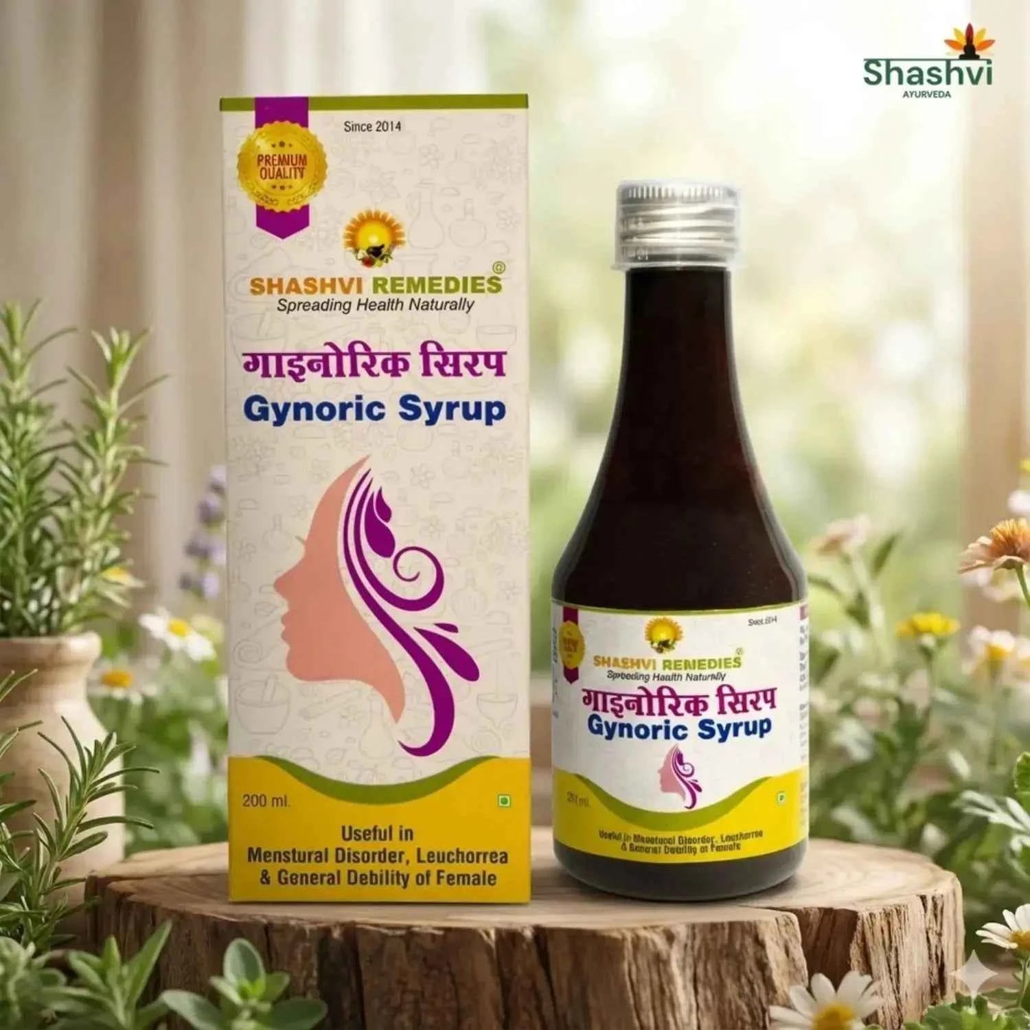 Shashvi Gynoric Syrup 200ml - Women Hormonal Balance