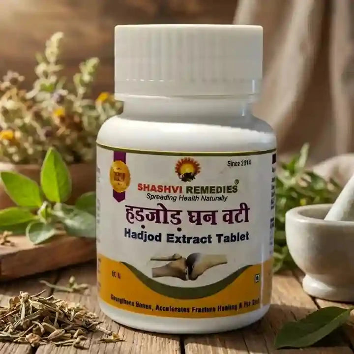 Shashvi Hadjod Ghanvati – Ayurvedic Bone Health Tablets
