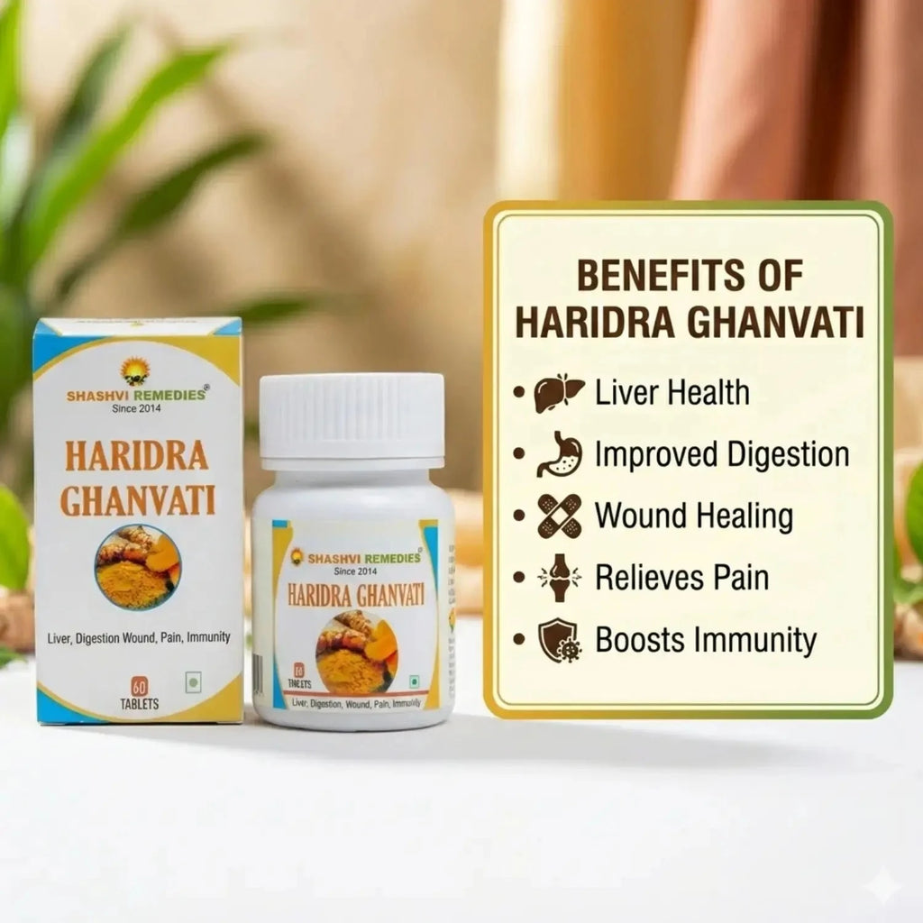 Haridra Tablets 250mg | Immunity & Joint Support | 60 Tab