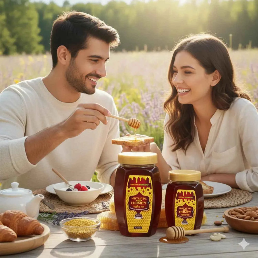 Shashvi Natural Raw Honey | Pure Forest Honey 500g