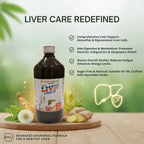 Shashvi Liv 100 Syrup Sugar-Free for Liver Health 500ml