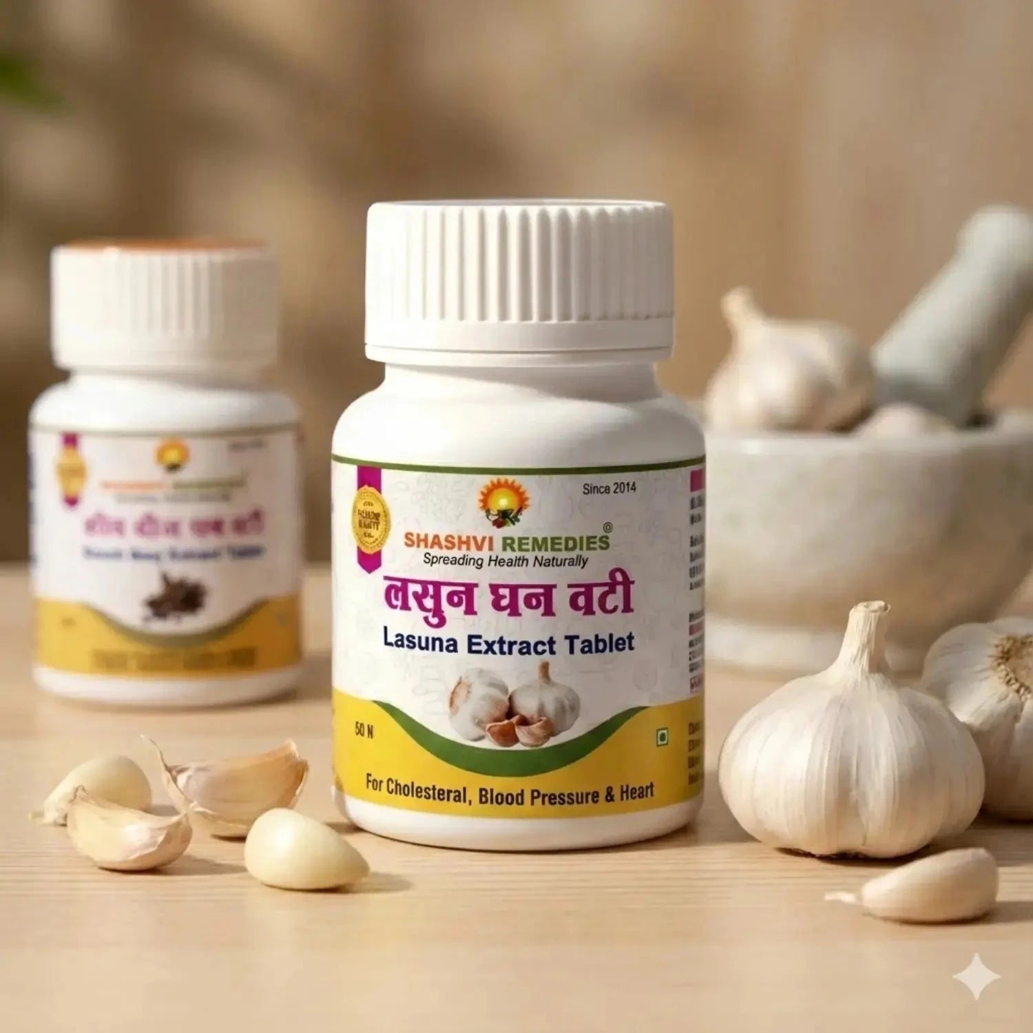 Shashvi Lahsun Ghanvati 250mg | Heart & Immunity Support