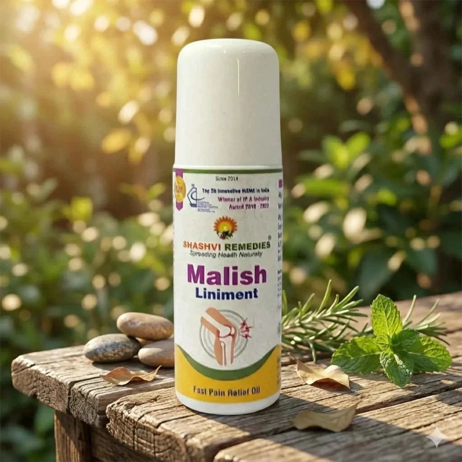 Shashvi Malish Pain Relief Roll On 50ml | Ayurvedic Oil
