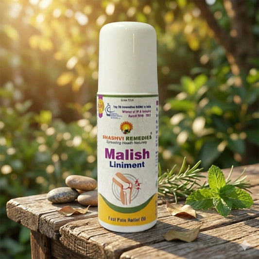 Shashvi Malish Pain Relief Roll On 50ml | Ayurvedic Oil