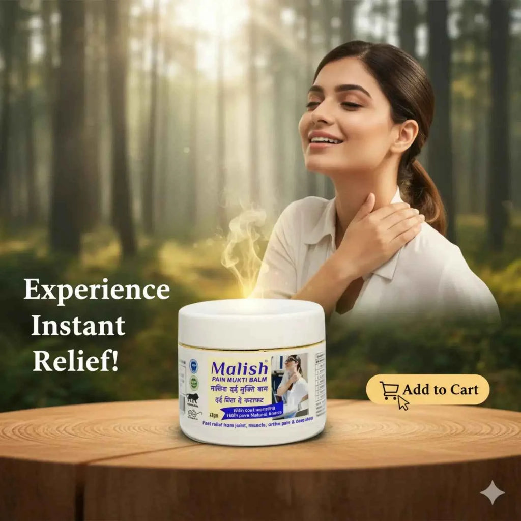 Malish Pain Mukti Balm - Natural Joint & Muscle Pain Relief