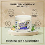Malish Pain Mukti Balm - Natural Joint & Muscle Pain Relief