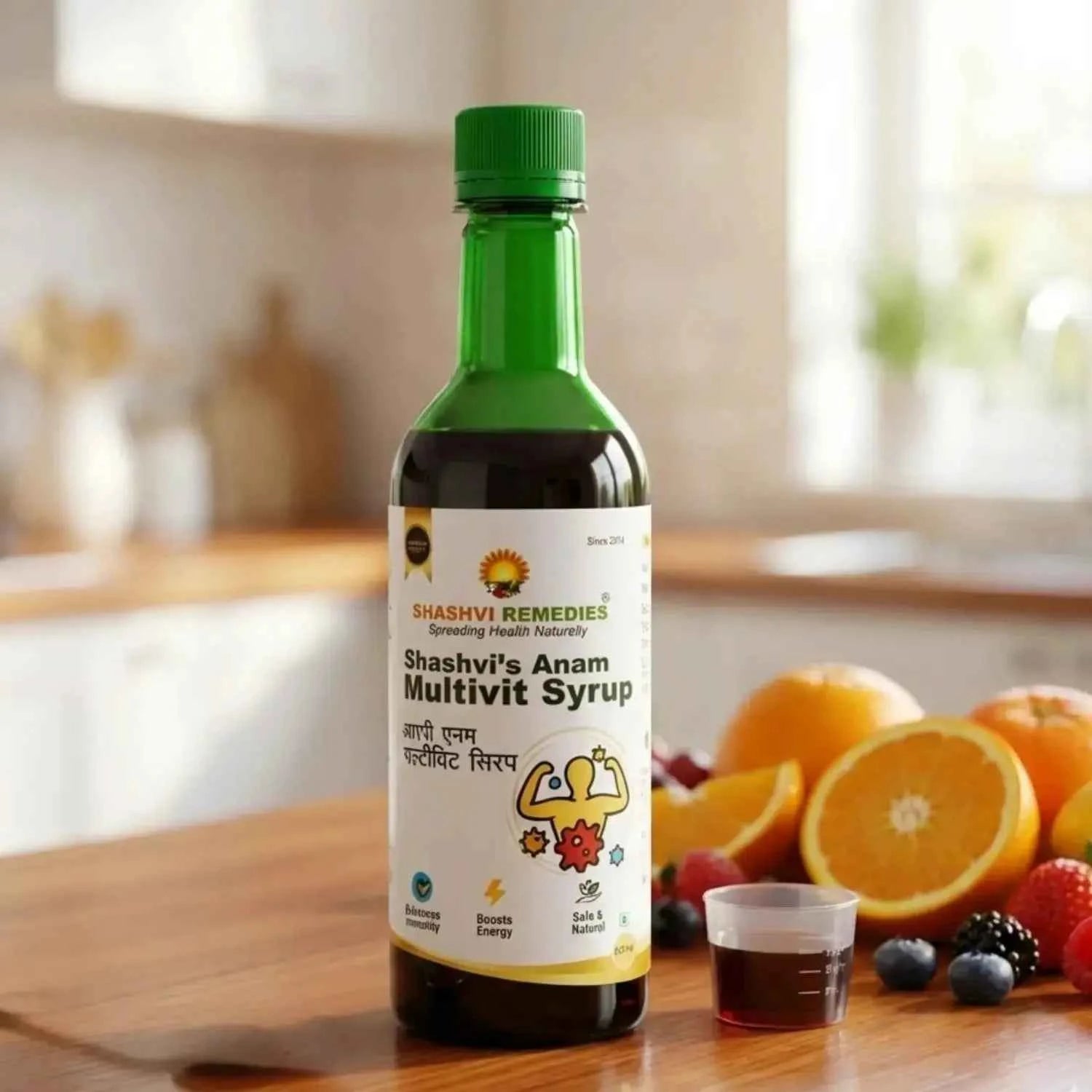 Shashvi Multivit Anum Syrup | Energy Immunity Booster