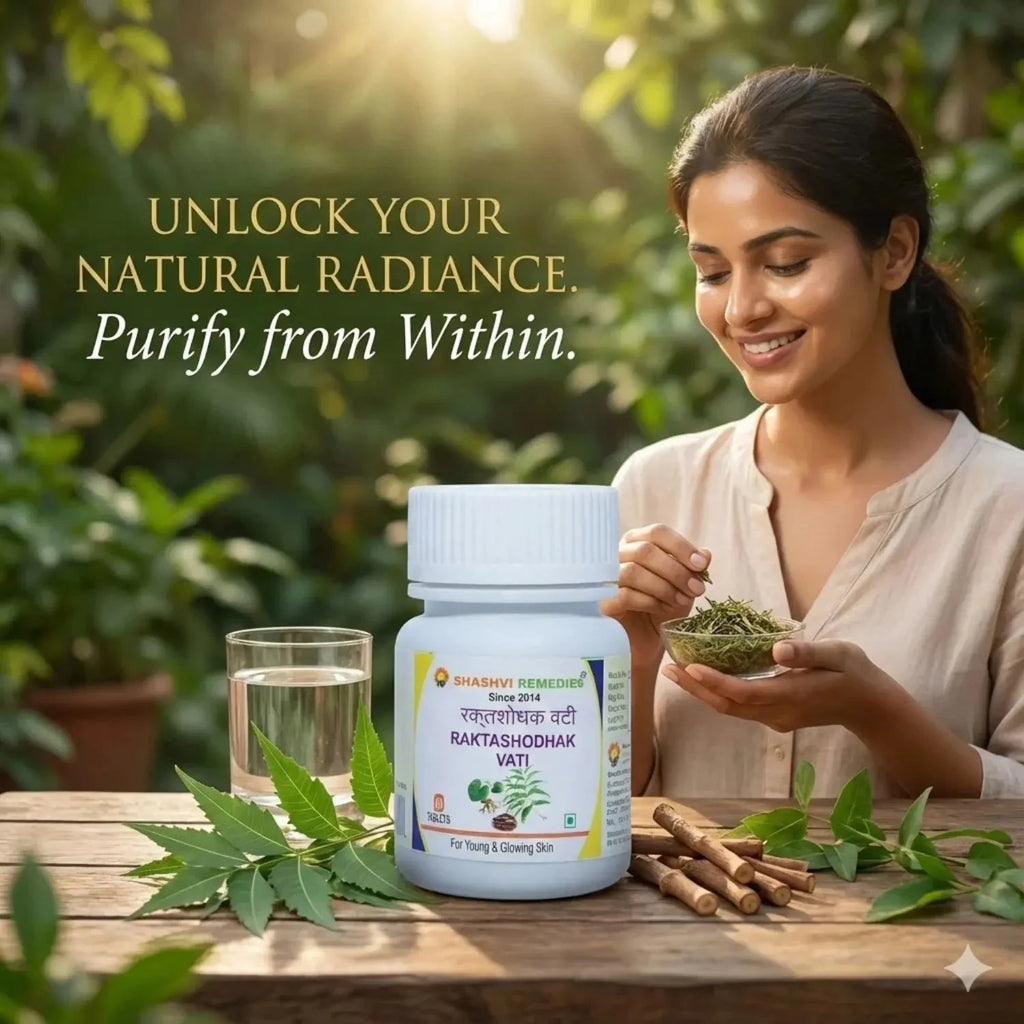 Shashvi Raktashodhak Vati -Blood Purifier Tablets 90 Tabs