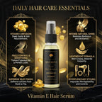 Shashvi Luxe Vitamin E Hair Serum | Hair Serum for Smooth, Silky & Shiny Hair