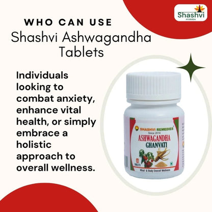 Ayurvedic Ashwagandha Tablets – Anxiety Relief & Sleep Support"