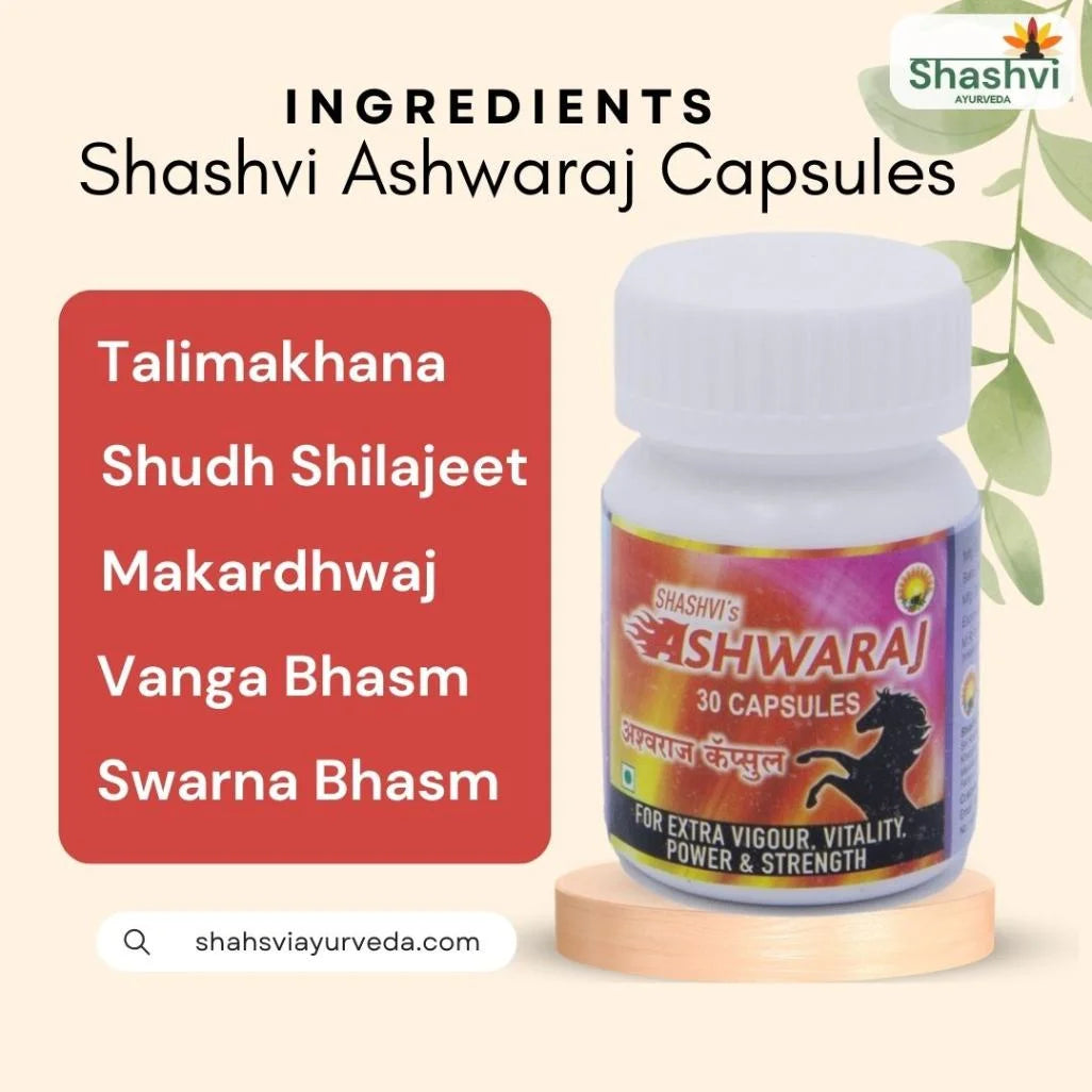 Shashvi Ayurveda Ashwaraj Capsules