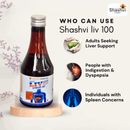 Shashvi Liv 100 Syrup Sugar-Free: Your Ultimate Liver Wellness