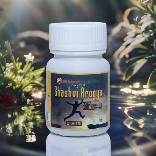 Boost your immune system naturally with Shashvi Arogya Gold, a powerful Ayurvedic health tablets"