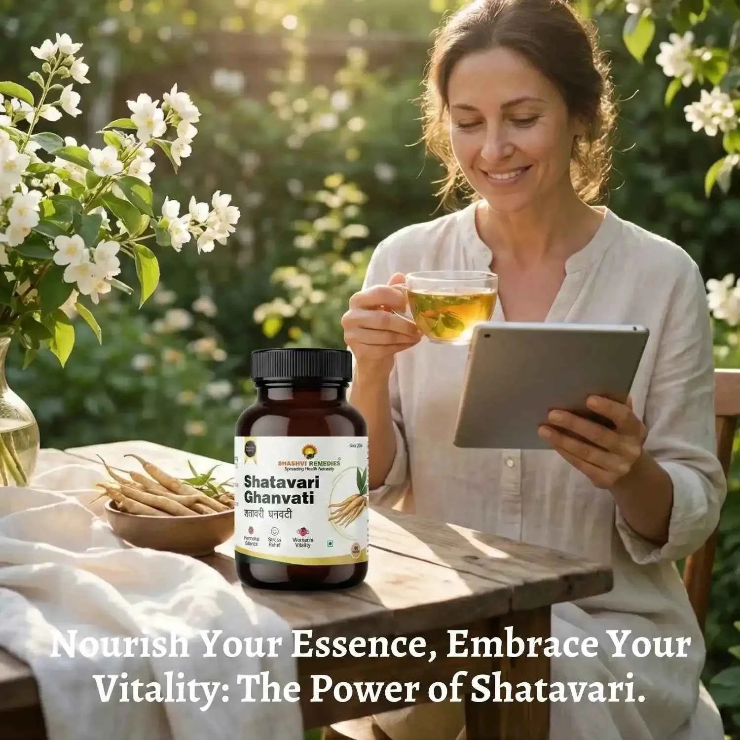 Shashvi Shatavari Ghanvati Women's Hormonal Balance 90 Tab