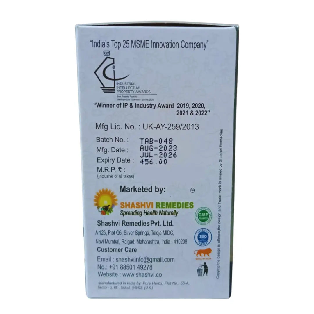Shashvi Arogya Gold Vati: Boost Your immunity Naturally!